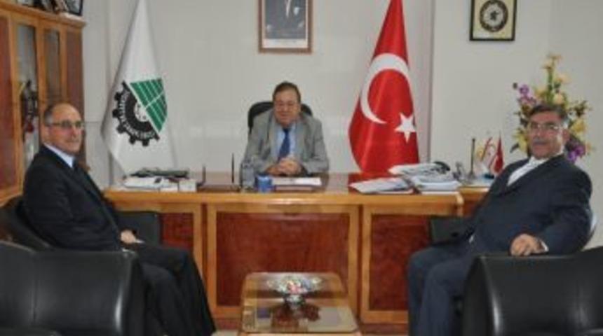 Bolu Ve D&uuml;zce Valilerinden Btso&rsquo;ya Ziyaret