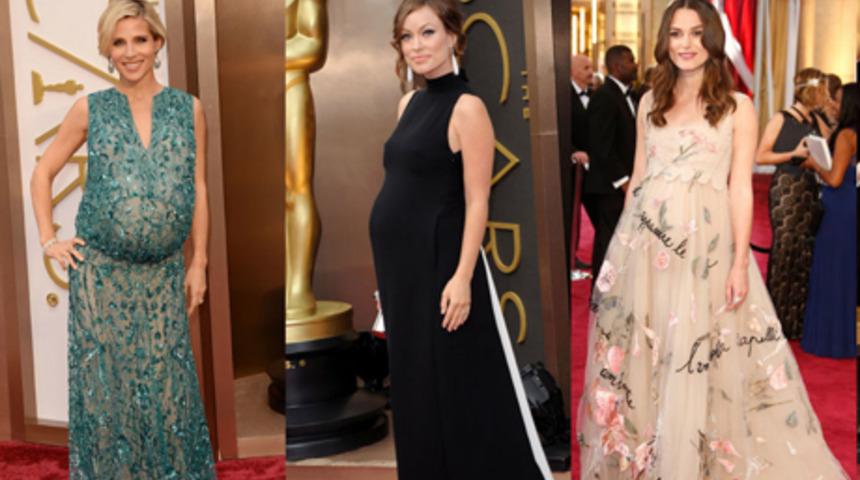 Oscar &Ouml;d&uuml;l T&ouml;reni'nin gelmiş ge&ccedil;miş en iyi hamile stilleri