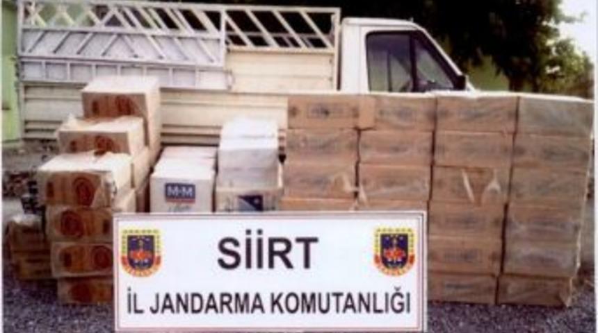 Baykan&rsquo;da 73 Bin Paket Ka&ccedil;ak Sigara Ele Ge&ccedil;irildi