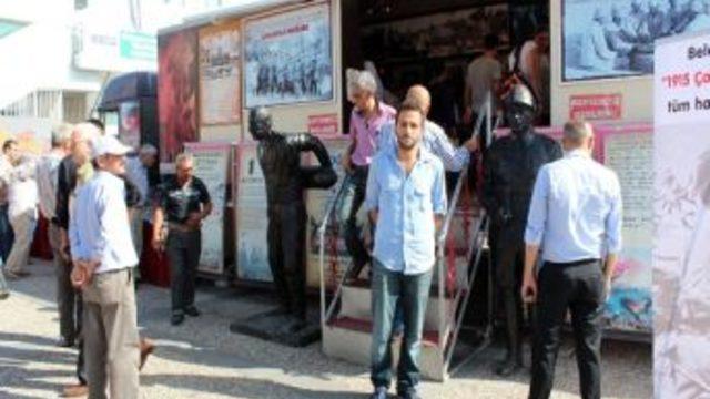 Çanakkale 1915 Gezici Tır Müzesi‘ne Karşıyaka'da Büyük İlgi