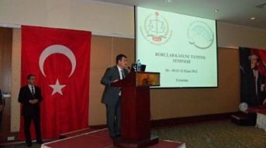 Erzurum&rsquo;da Bor&ccedil;lar Kanunu Tanıtım Semineri D&uuml;zenlendi