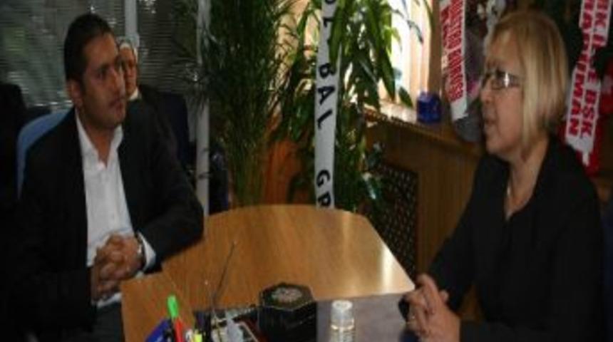 Ak Parti, Tapu İl M&uuml;d&uuml;r&uuml; &Uuml;lk&uuml; Y&uuml;ksek &Ccedil;etin&rsquo;i Ziyaret Etti