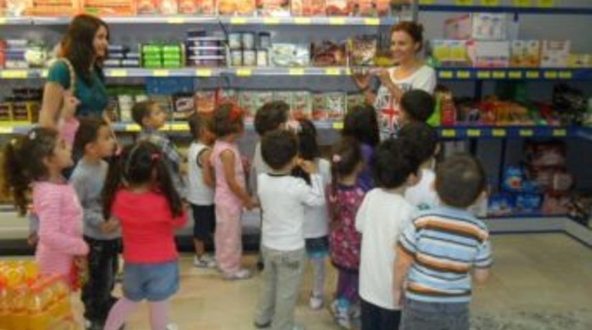 Anaokulu &Ouml;ğrencileri Gıdanın &Ouml;nemini &Ouml;ğrendi