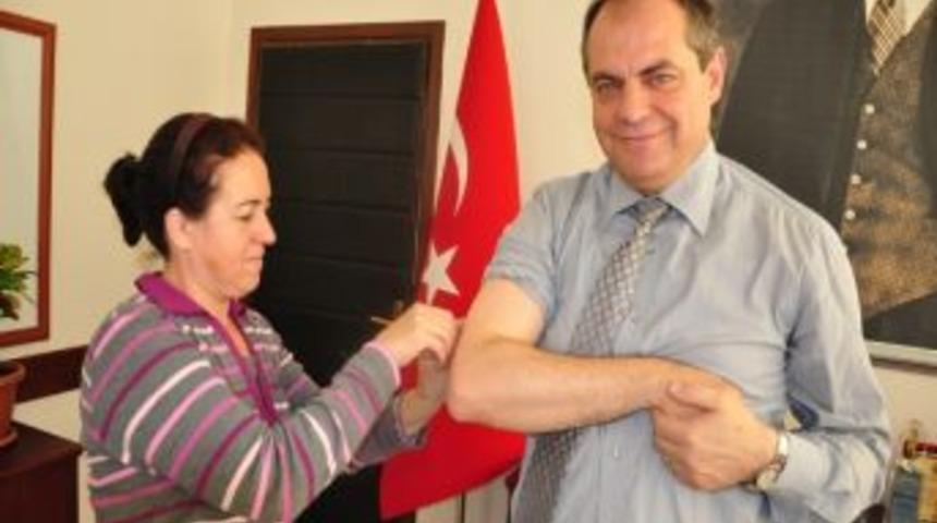 Belediye Personeline Grip Aşısı
