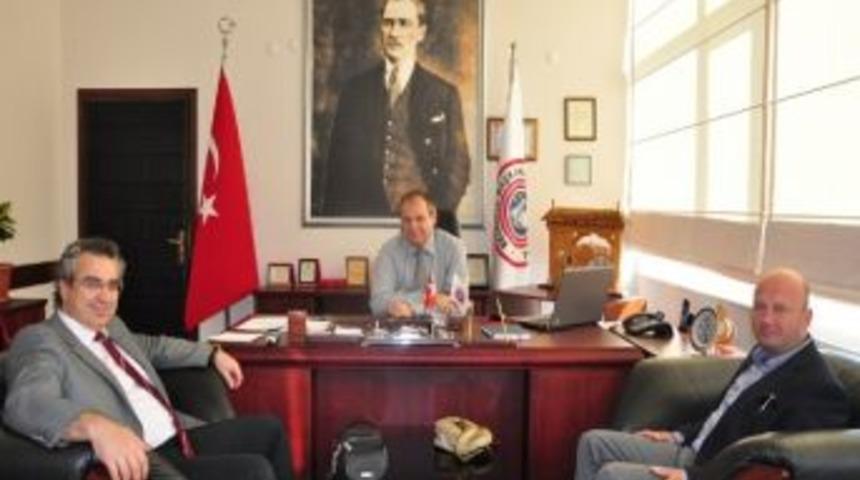 Tıp Fak&uuml;ltesi Dekanından Belediyeye Ziyaret