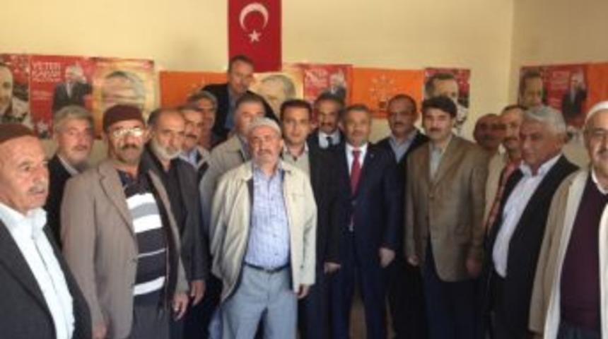 Ak Parti Heyeti Bostani&ccedil;i Beldesinde