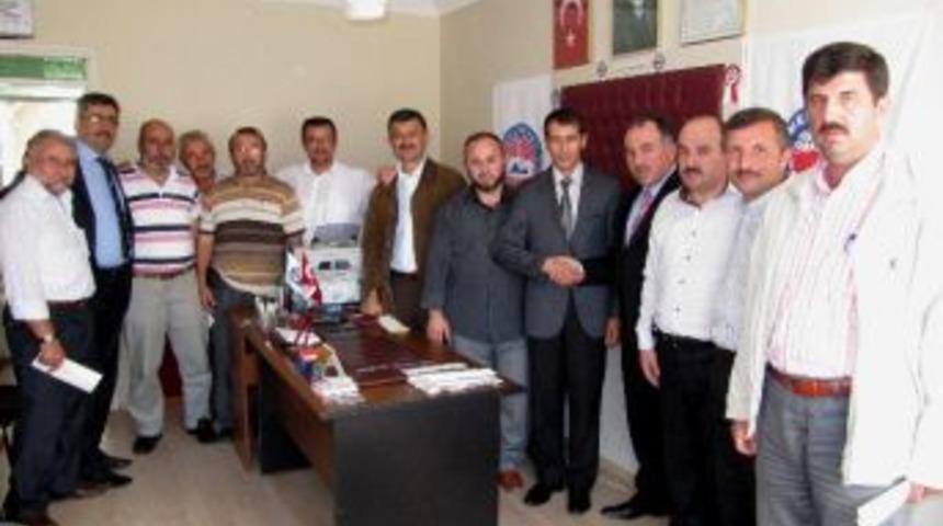 Yeni Atanan Y&ouml;netime Hayırlı Olsun Ziyareti