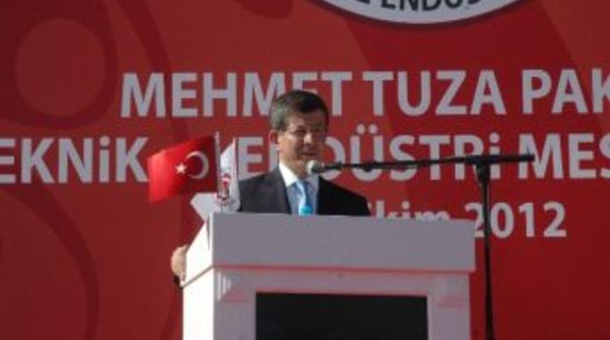 Dışişleri Bakanı Davutoğlu Okul A&ccedil;ılışı Yaptı