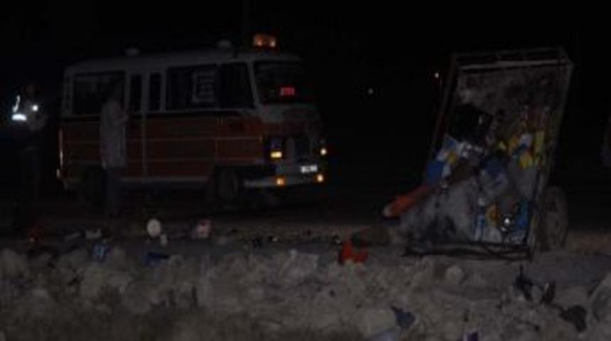 Karaman'da Trafik Kazası: 1 Yaralı