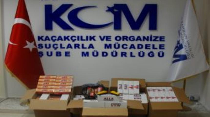 Samsun'da 45 Bin Adet G&uuml;mr&uuml;k Ka&ccedil;ağı Makaron Ele Ge&ccedil;ti