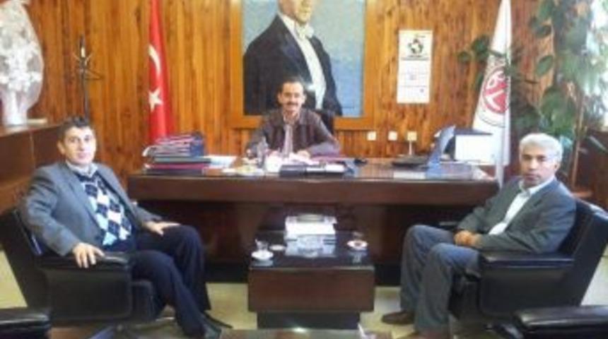 Termik M&uuml;d&uuml;r&uuml; K&ouml;m&uuml;r M&uuml;d&uuml;r&uuml;n&uuml; Ziyaret Etti