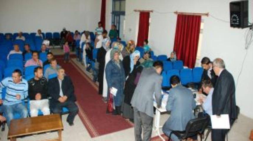 Aydıncık'ta Okullarda &Ccedil;alışacak 7 Kişi Kura Ile Belirlendi