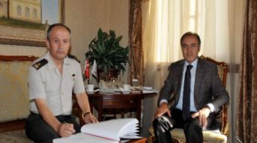 Jandarma B&ouml;lge Komutanından Vali Altıparmak&rsquo;a Ziyaret