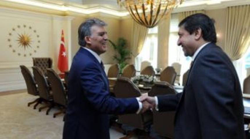 Cumhurbaşkanı G&uuml;l, Pakistan Devlet Bakanı Mandvivala&rsquo;yı Kabul Etti