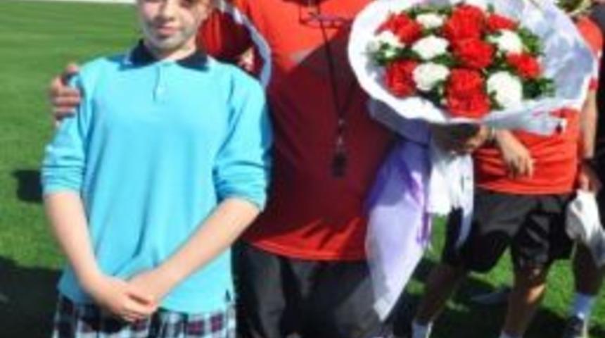 &Ouml;ğrenciler Orduspor Antrenmanında