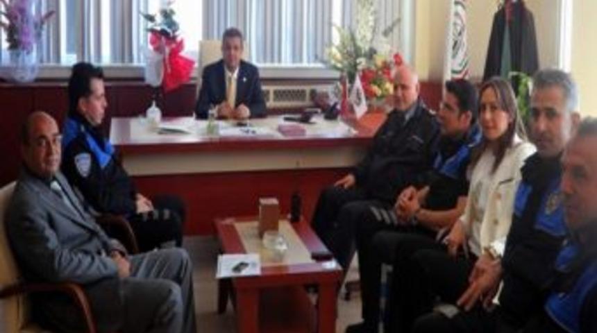 Gazinatep Polisi Yeni Baro Başkanını Ziyaret Etti