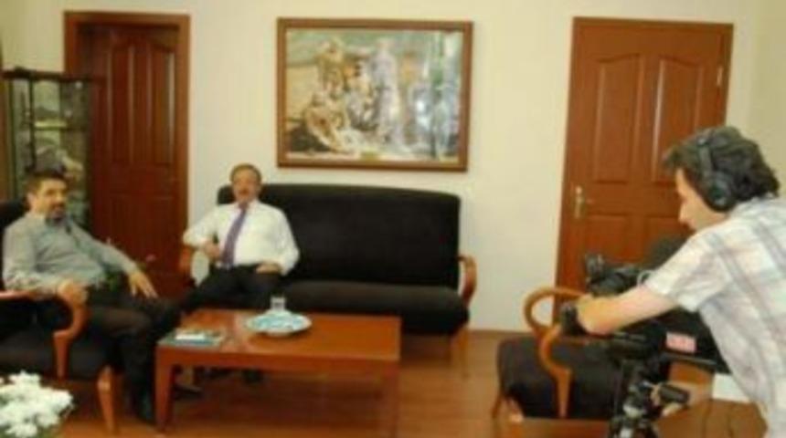 Başkan &Ouml;zacar Olay Tv'ye konuştu