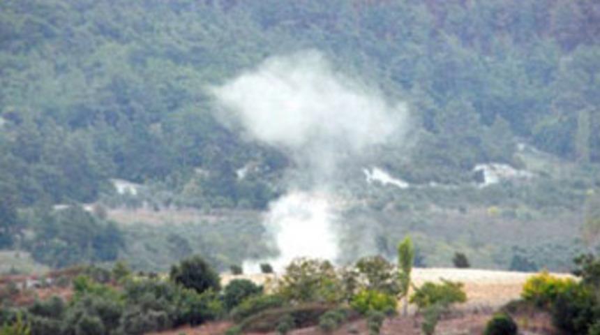 Altın&ouml;z&uuml;'ne top mermisi d&uuml;şt&uuml;