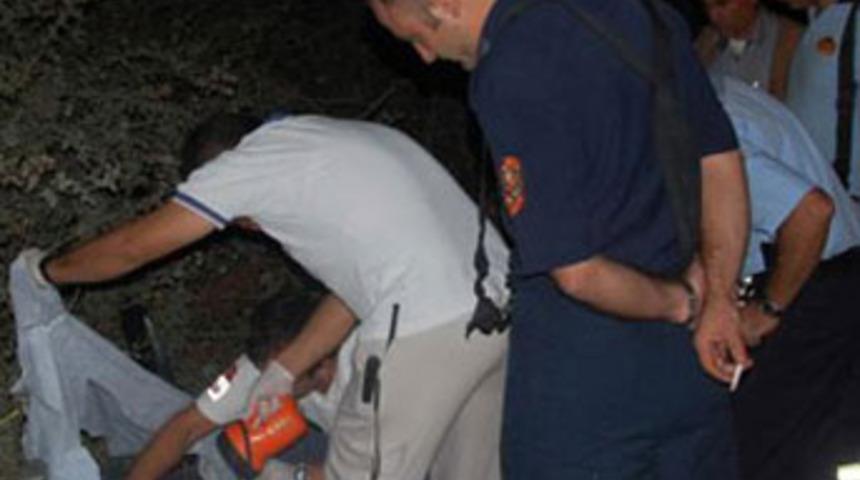 Motosikletten d&uuml;şen s&uuml;r&uuml;c&uuml; &ouml;ld&uuml;