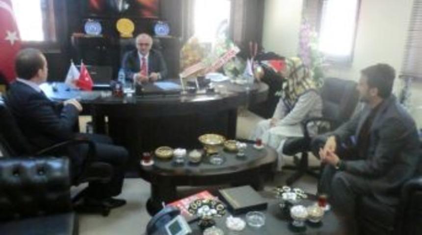 Ülkü Ocakları’ndan Rektörlük Ziyareti