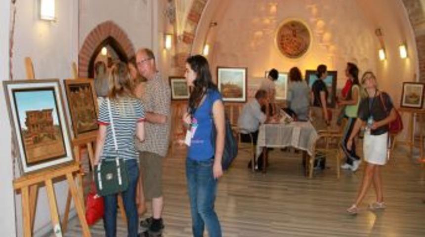 Avrupalı Eğitimciler Hamamda K&uuml;lt&uuml;r Sergisi G&ouml;r&uuml;nce Şaşırdı