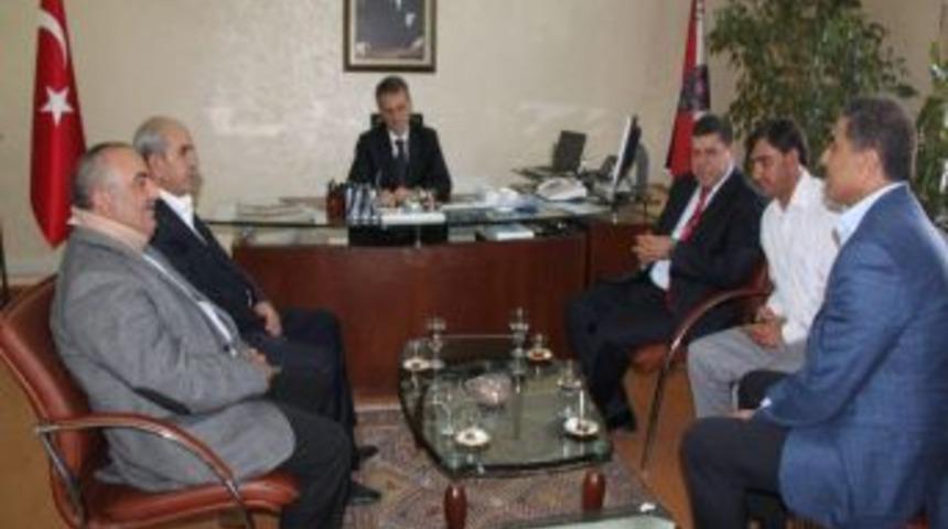 Recep G&uuml;ven'e Dtso'dan Nezaket Ziyareti