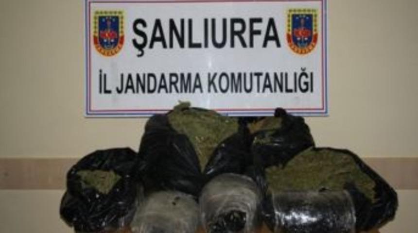 Ak&ccedil;akale'de 39 Kilo 550 Gram Esrar Ele Ge&ccedil;irildi