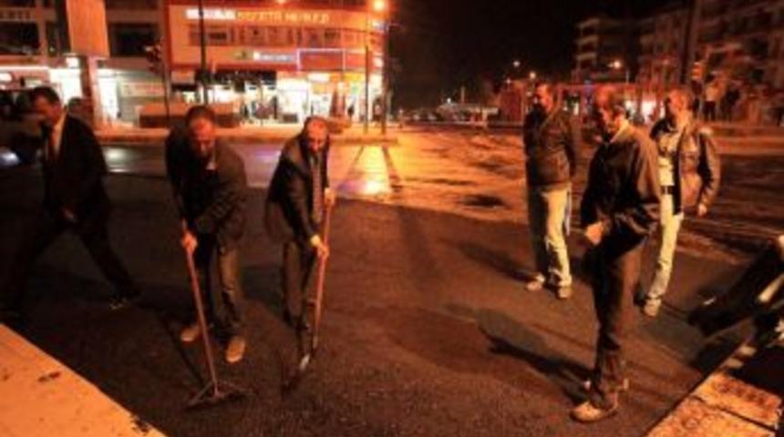 Van Belediyesi&rsquo;nden Gece Mesaisi