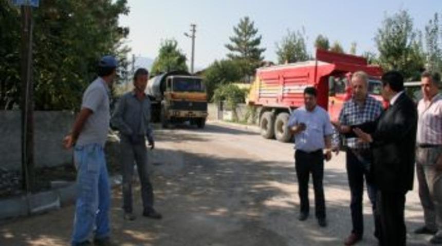 Osmancık'ta Asfalt &Ccedil;alışmaları Tamgaz S&uuml;r&uuml;yor