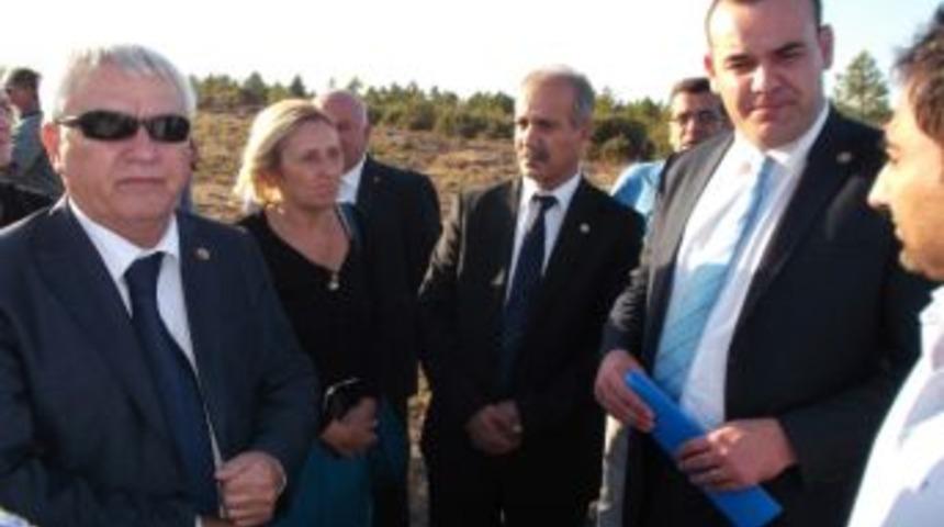 Chp&rsquo;li Milletvekilleri Termik Santralin Yapılacağı Yerde İnceleme Yaptı