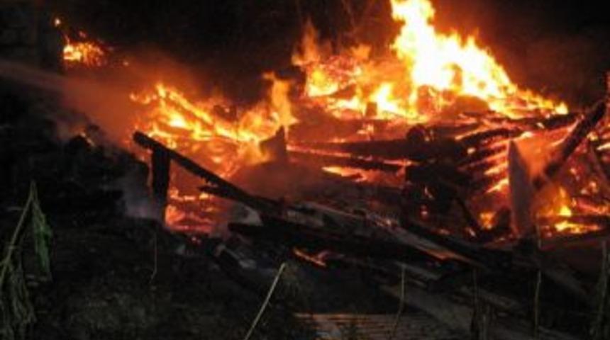 Artvin&rsquo;de Yangın