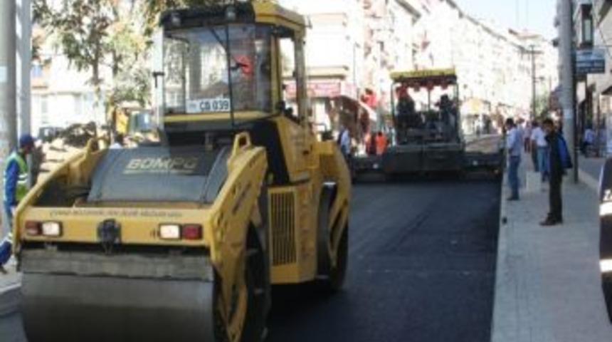 Şehit Teğmen Yavuzer Caddesi Asfaltlandı