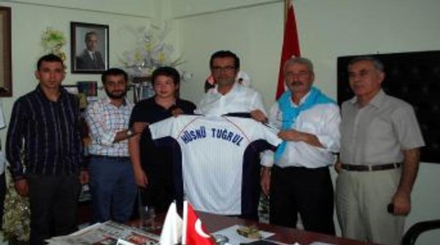 Taraftarlar Derneği'nden Salihi Ak Parti Y&ouml;netimine Ziyaret