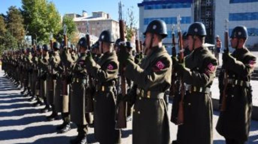 Erzurum&rsquo;da Cumhuriyet Bayramı Provası Yapıldı