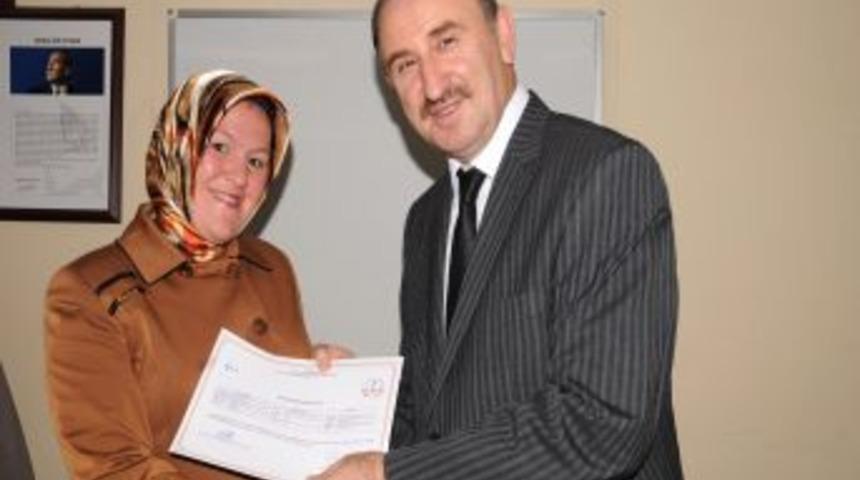 &Ccedil;ocuk Gelişimi Kursiyerleri Sertifika Aldı