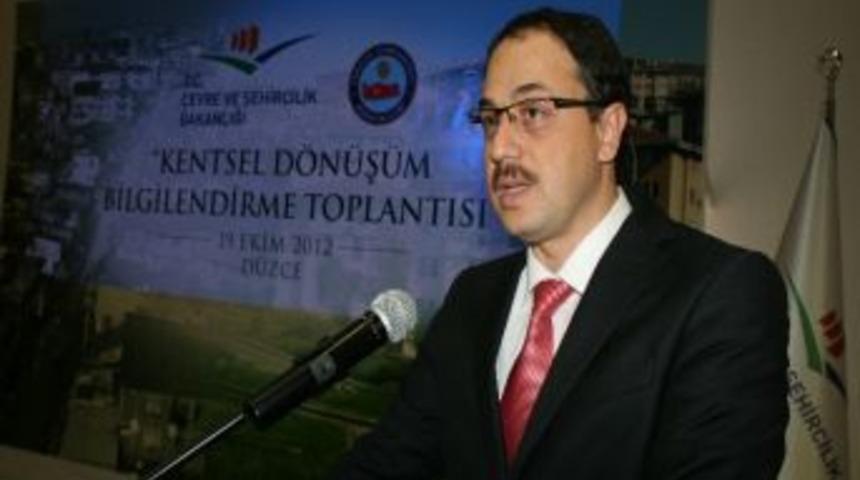 D&uuml;zce&rsquo;de Kentsel D&ouml;n&uuml;ş&uuml;m Bilgilendirme Toplantısı