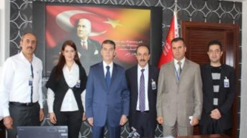 Bisiklet&ccedil;ilerden Emniyet M&uuml;d&uuml;r&uuml;ne Ziyaret