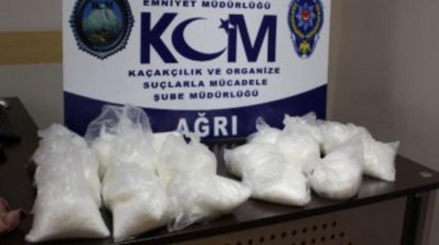 Ağrı&rsquo;da Uyuşturucu Madde Ka&ccedil;ak&ccedil;ılığı Operasyonu