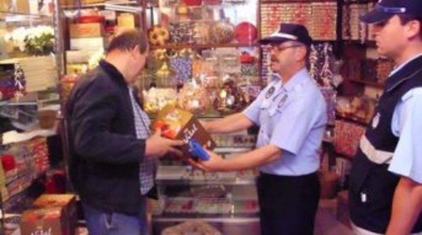 Bandırma Zabıtası Bayram &Ouml;ncesi Denetim Yaptı
