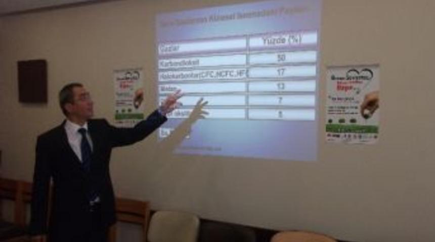 'ormanı Seviyoruz, K&uuml;resel Isınmaya Hayır Diyoruz' Projesi