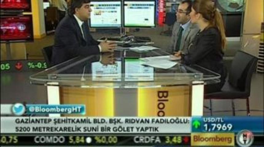 Başkan Fadıloğlu Bloomberg Ht&rsquo;de Projelerini Anlattı
