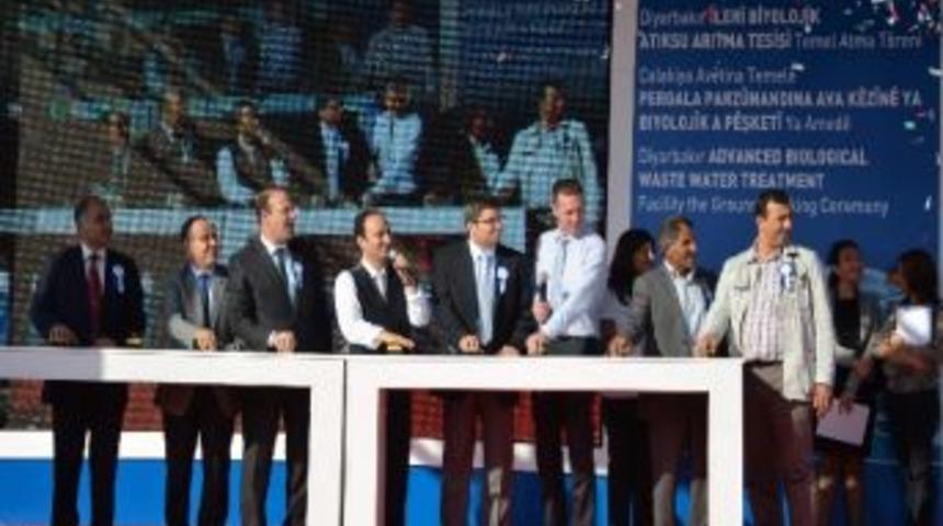 Diyarbakır&rsquo;da İleri Biyolojik Atıksu Arıtma Tesisi&rsquo;nin Temeli Atıldı