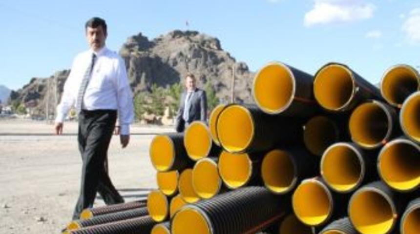 Osmancık Belediyesi'nden Alt Yapı &Ccedil;alışmalarına Y&ouml;neldi