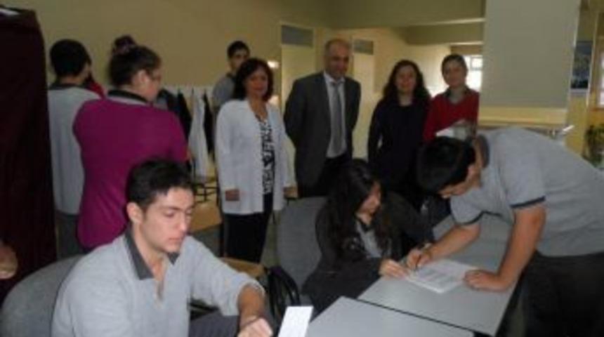 Alaplı Anadolu Lisesi Başkanını Se&ccedil;ti