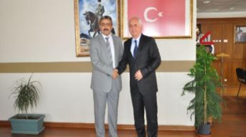 Akbank M&uuml;d&uuml;r&uuml; Başer&rsquo;den Başkan Alıcık&rsquo;a Ziyaret