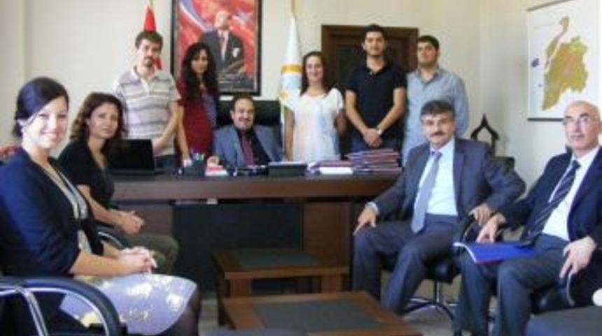 Ziraat&ccedil;ilerden Tarım M&uuml;d&uuml;rl&uuml;ğ&uuml;ne Ziyaret