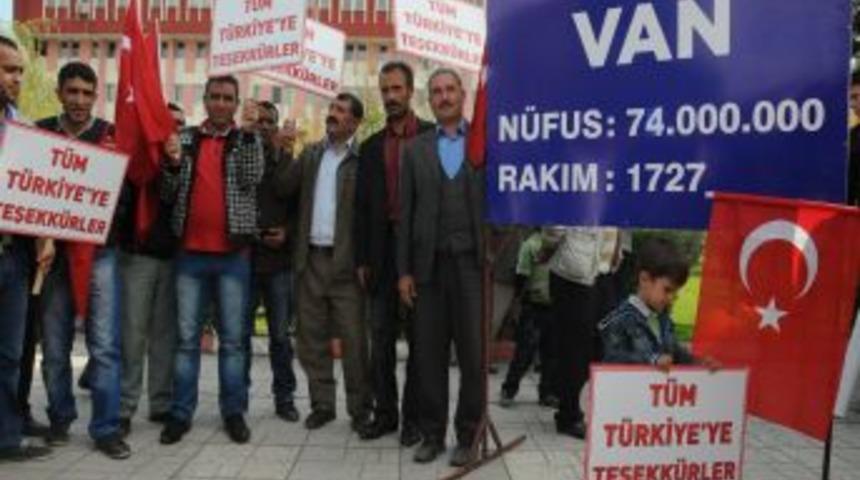Depremden &Ouml;nce 1 Milyon Olan Van'ın N&uuml;fusu 74 Milyon Oldu