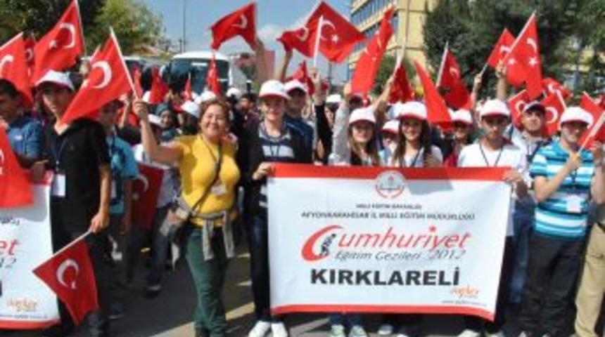 Cumhuriyet gezi kafilesi uğurlanacak