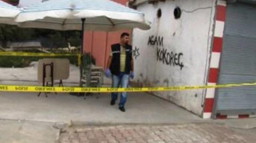 İş Yerinin &Ouml;n&uuml;nde El Bombası Bulundu