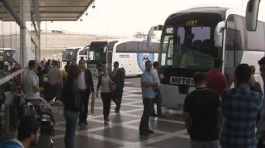 Otogarda Bayram Yoğunluğu